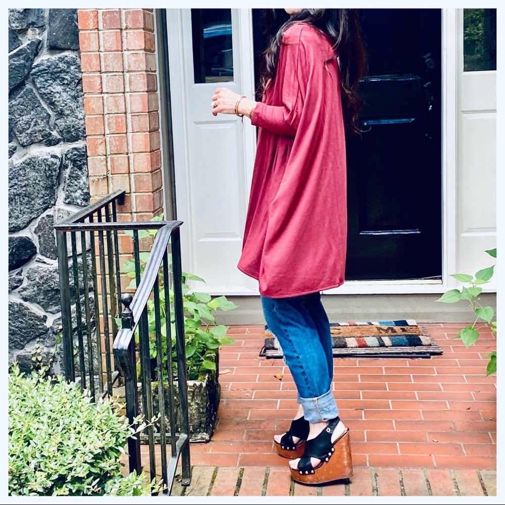 OVERSIZED LOOSE FIT KNIT SWEATER - Picture 10 of 11